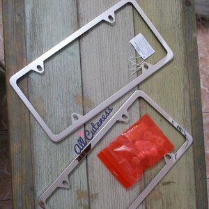 2 License Plate Frame